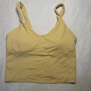 lululemon athletica Yellow Tank Top